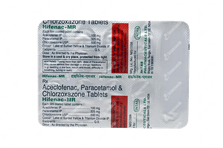 Hifenac Mr 100/325/500 MG Tablet 10