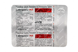 Labogesic 50/325/250 MG Tablet Mr 10