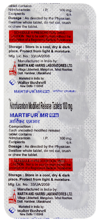 Martifur Mr 100mg Tablet 10
