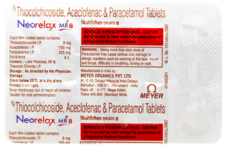 Neorelax Mr 8 Tablet 10