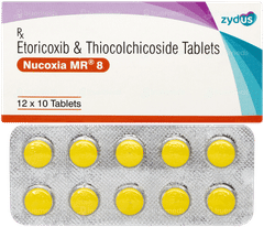 Nucoxia Mr 8 Tablet 10 Nucoxia Mr 8 Tablet 10