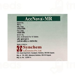 Acenova 100/325/2 MG Tablet Mr 10