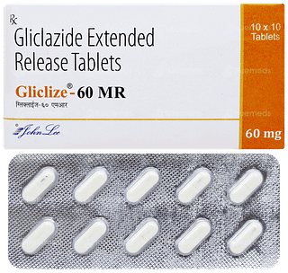 Gliclize 60 Mr Tablet 10