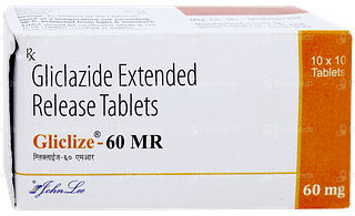 Gliclize 60 Mr Tablet 10