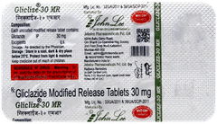 Gliclize 30 Mr Tablet 10 Gliclize 30 Mr Tablet 10