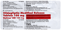 Galvus Od 100mg Tablet 15 Galvus Od 100mg Tablet 15