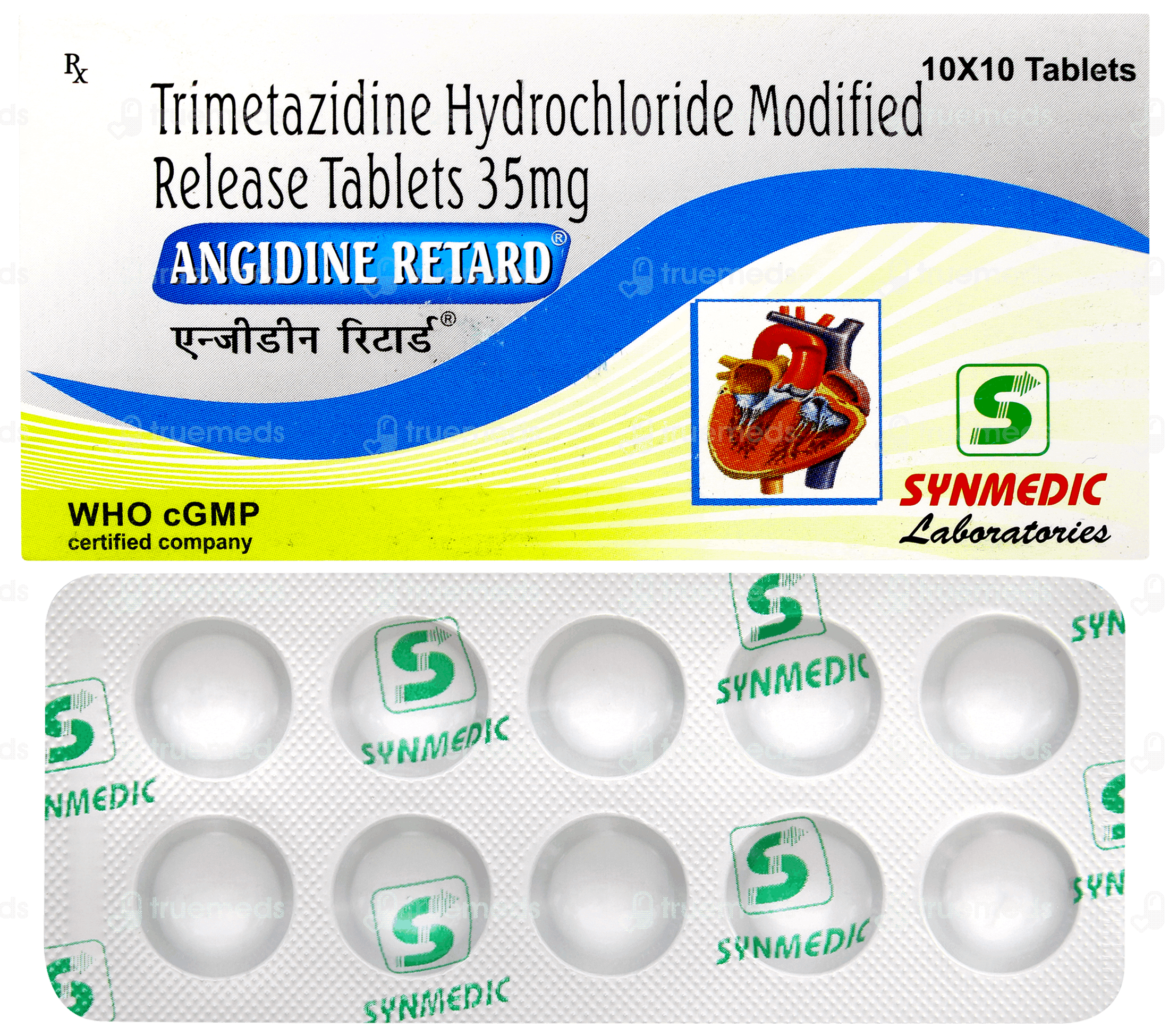Angidine Retard 35 MG | Order Angidine Retard 35 MG Tablet Mr Online at ...