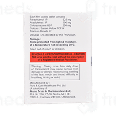 Aclotec 100/325/250 MG Tablet Mr 10