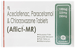 Aflict 100/325/250 Mg Tablet Mr 10 Aflict 100/325/250 Mg Tablet Mr 10