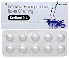 Geritam 0.4 Tablet 10 Geritam 0.4 Tablet 10