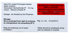 Geritam 0.4 Tablet 10 Geritam 0.4 Tablet 10
