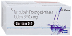 Geritam 0.4 Tablet 10 Geritam 0.4 Tablet 10