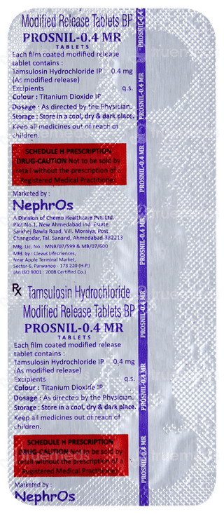 Prosnil 0.4 Mr Tablet 10