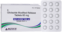Mclazide Mr 60 Tablet 15