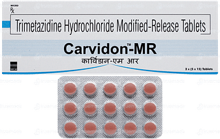 Carvidon Mr Tablet 15