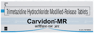 Carvidon Mr Tablet 15