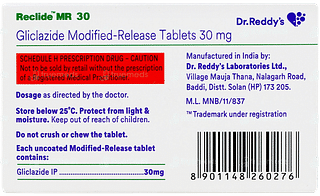 Reclide Mr 30 Tablet 15