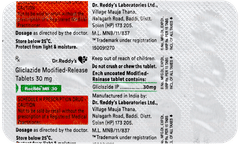 Reclide Mr 30 Tablet 15