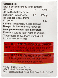 Gliclavac M60 Tablet 10