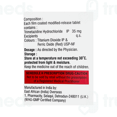 Trimtic Mr 35 Tablet 15 Trimtic Mr 35 Tablet 15