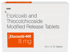 Etocoxib Mr 8mg Tablet 10 Etocoxib Mr 8mg Tablet 10