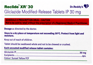Reclide Xr+ 30 Tablet 15