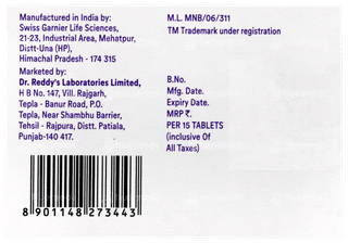 Reclide Xr+ 30 Tablet 15