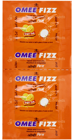 Omee Fizz Orange Flavour Sugar Free Effervescent Tablet 2