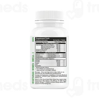 Hxn Vegetarian Women Omega 3 No Sugar Tablet 60