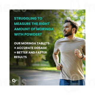Carbamide Forte Organic Moringa 1000mg Tablet 60