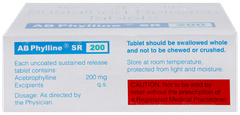 Ab Phylline Sr 200 Tablet 10 Ab Phylline Sr 200 Tablet 10