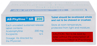 Ab Phylline Sr 200 Tablet 10