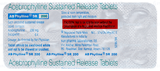 Ab Phylline Sr 200 Tablet 10