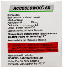 Acceclowoc Sr Tablet 10 Acceclowoc Sr Tablet 10