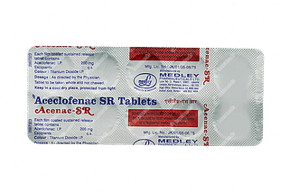 Acenac 200 MG Tablet Sr 10