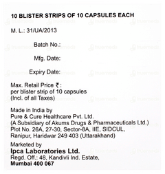 Acera L Capsule 10 Acera L Capsule 10