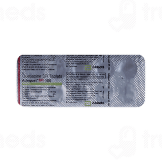 Adequet 100 MG Tablet Sr 10