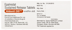 Aldonil Od Tablet 10
