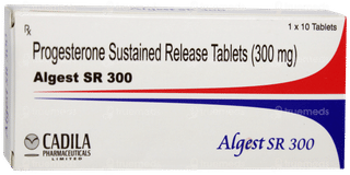 Algest 300 MG Tablet Sr 10