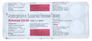 Amucoe 200 Sr Tablet 10