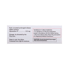 Anxit 0.5 MG Tablet Sr 10