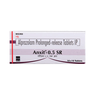 Anxit 0.5 MG Tablet Sr 10