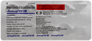 Aricep 23 Sr Tablet 10