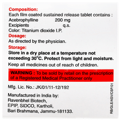 Ascovent Sr Tablet 10 Ascovent Sr Tablet 10