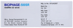 Biciphage 500sr Tablet 10
