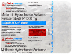 Bigomet Sr 1000 Tablet 10 Bigomet Sr 1000 Tablet 10