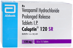 Calaptin 120 Sr Tablet 15 Calaptin 120 Sr Tablet 15