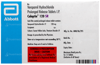 Calaptin 120 Sr Tablet 15