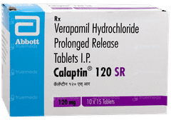 Calaptin 120 Sr Tablet 15 Calaptin 120 Sr Tablet 15