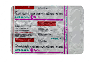 Carbophage G Forte 1/1000 MG Tablet Pr 10